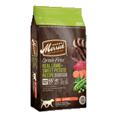 Merrick Grain Free Real Lamb and Sweet Potato Dog Food- 22 lb